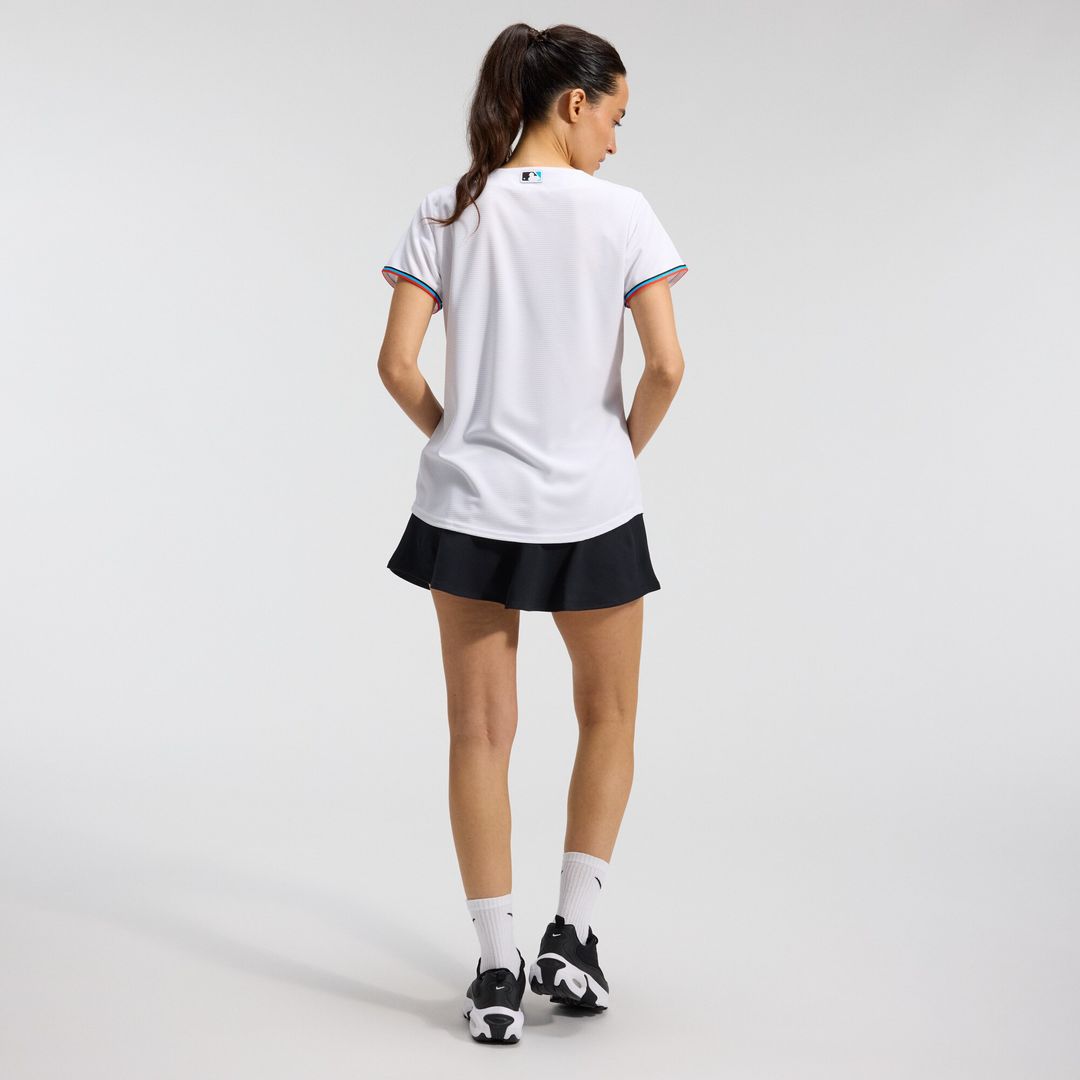 Miami Marlins Nike Women's Replica Team Jersey - White