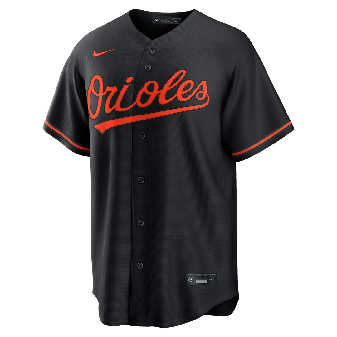 Gunnar Henderson Baltimore Orioles Nike Road Replica Jersey - Gray
