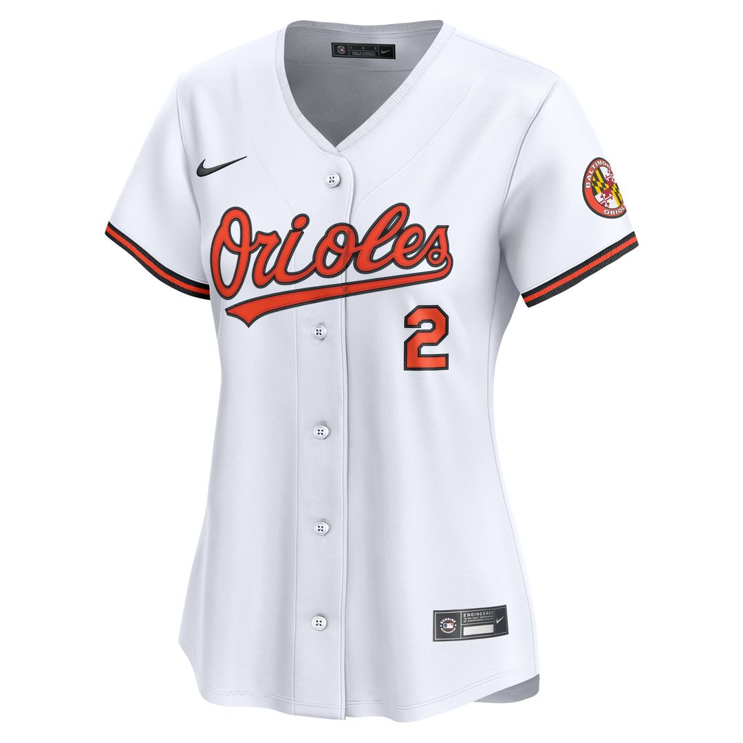 Gunnar Henderson Baltimore Orioles Nike Women's Home Limited Player Jersey - White