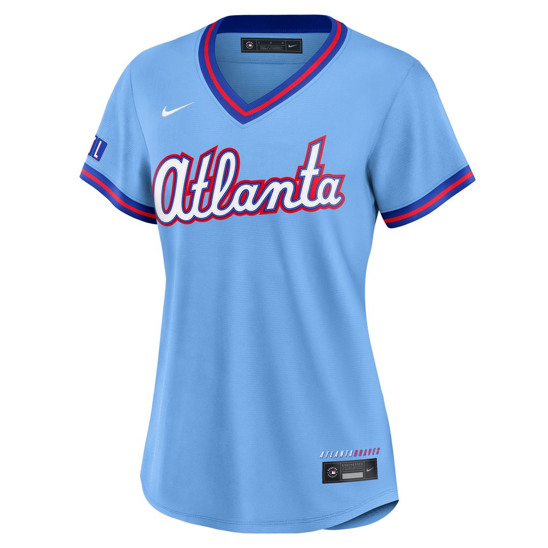 Atlanta Braves Nike Women's 2026 City Connect Stadium Jersey - Powder Blue