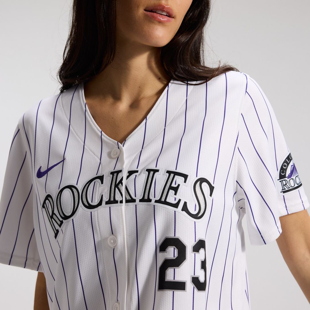 Kris Bryant Colorado Rockies Nike Women's Home Limited Player Jersey - White