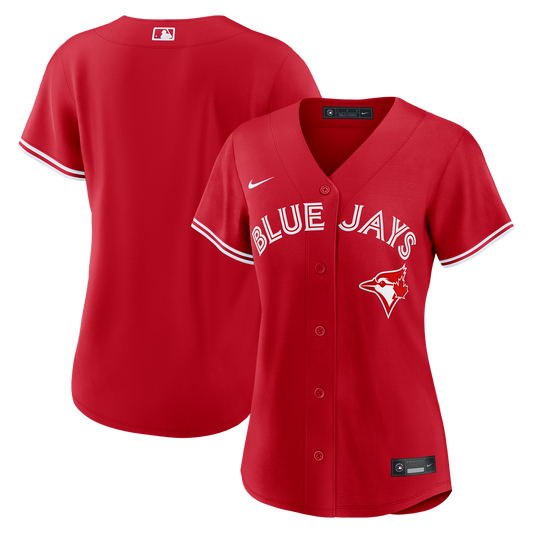 Toronto Blue Jays Nike Women's Alternate Replica Jersey - Red