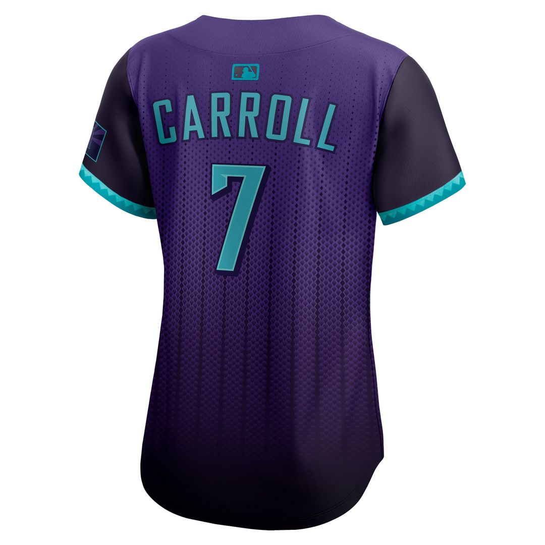 Corbin Carroll Arizona Diamondbacks Nike Women's 2025 City Connect Limited Player Jersey - Purple