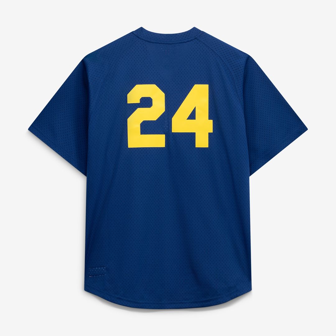 Seattle Mariners Mitchell & Ness Big & Tall Cooperstown Collection Mesh Batting Practice Jersey - Navy