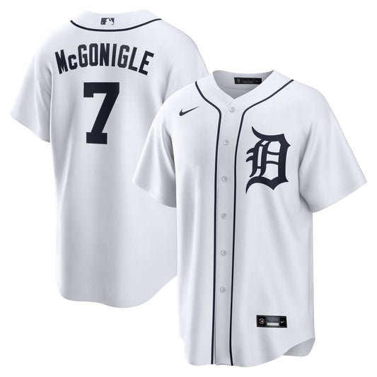 Kevin McGonigle Detroit Tigers Nike Home Replica Jersey - White
