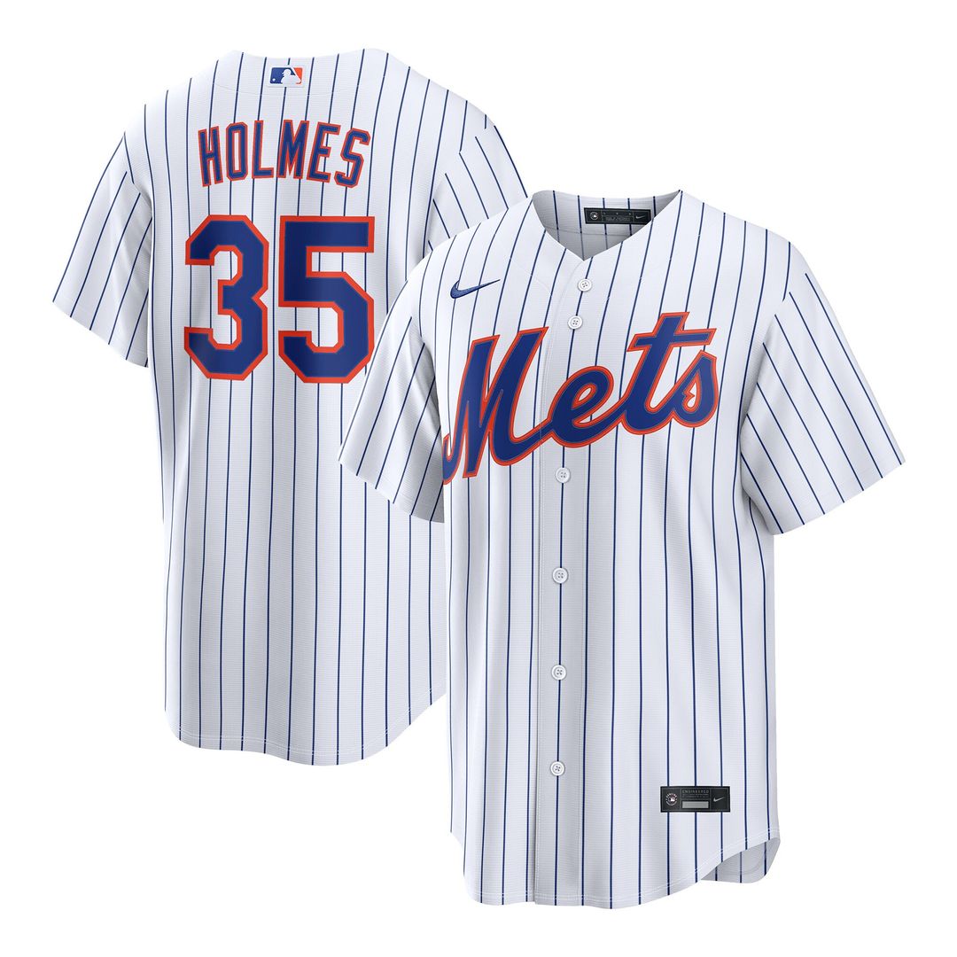 Clay Holmes New York Mets Nike Home Replica Jersey - White