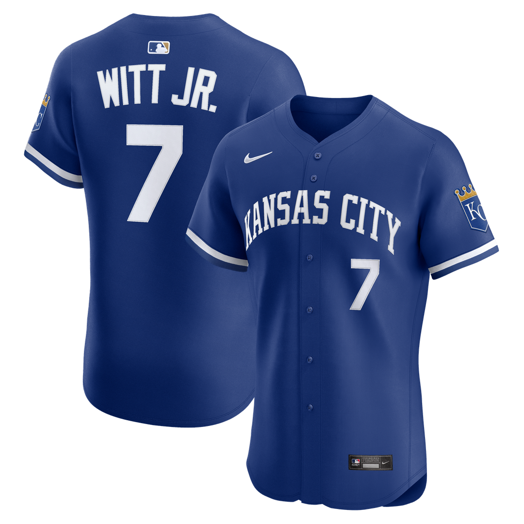 Bobby Witt Jr. Kansas City Royals Nike Alternate 2 Elite Player Jersey - Royal