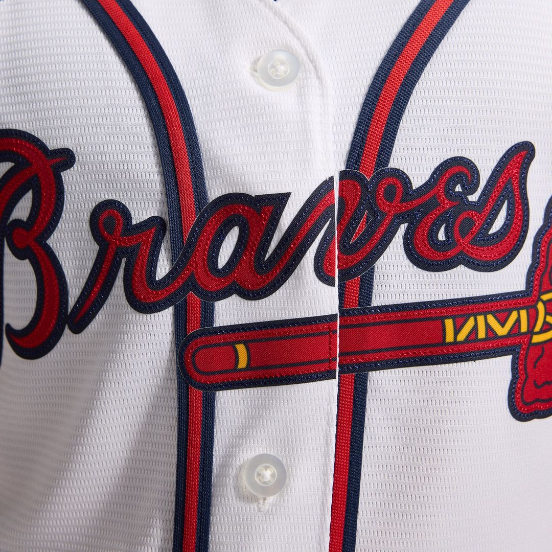 Atlanta Braves Nike Women's Home Replica Team Jersey - White