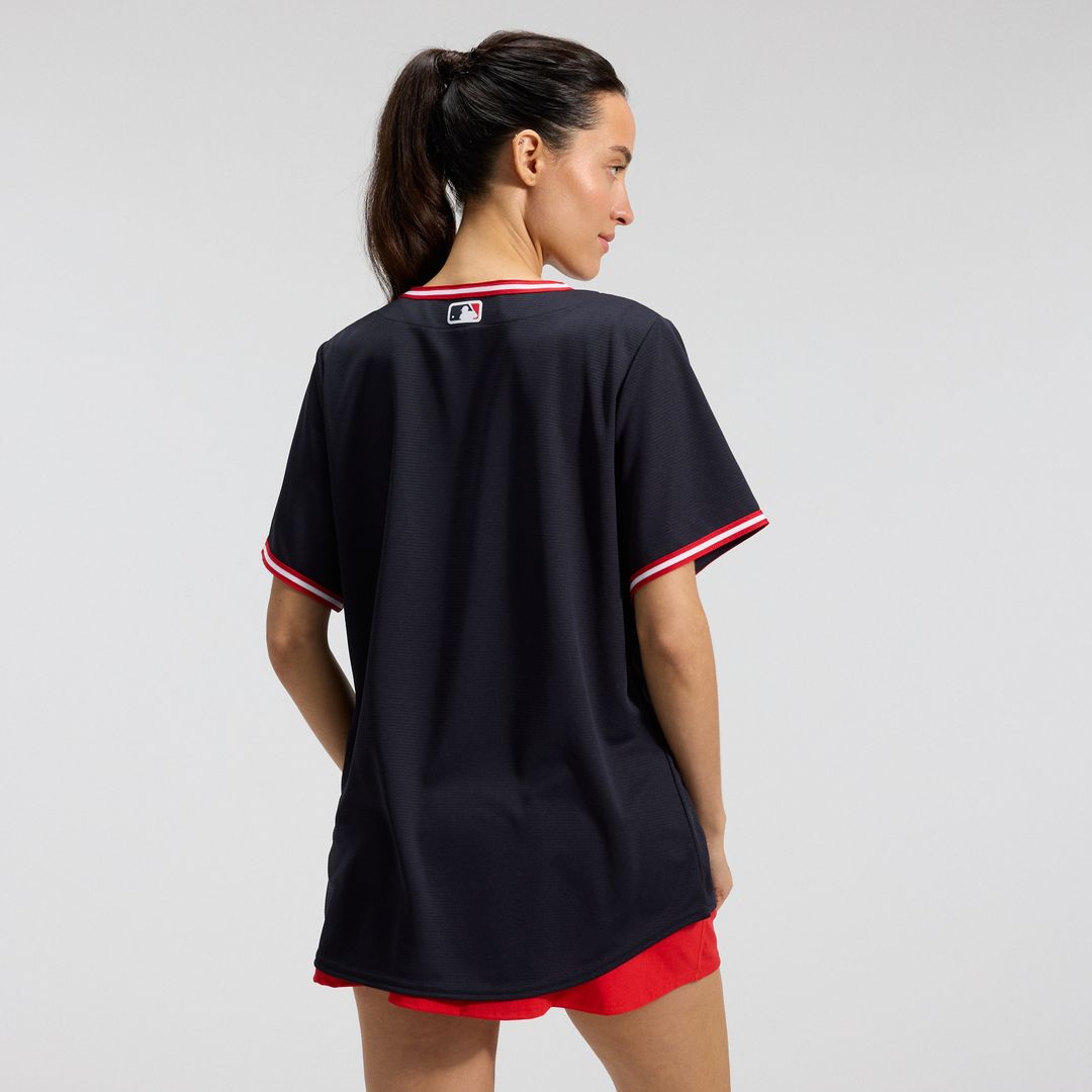 Cleveland Guardians Nike Women's Alternate Replica Jersey - Navy