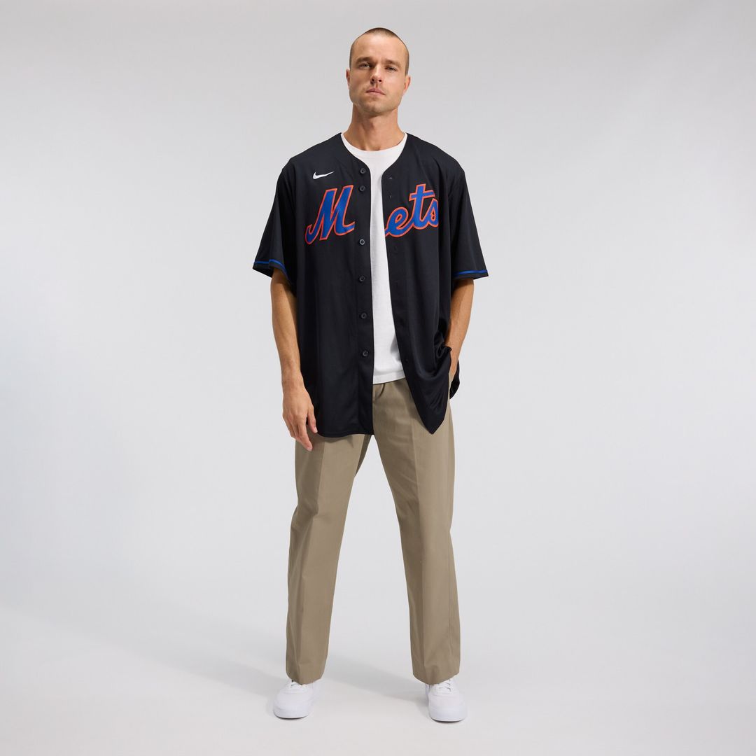 Starling Marte New York Mets Nike Alternate Replica Jersey - Black