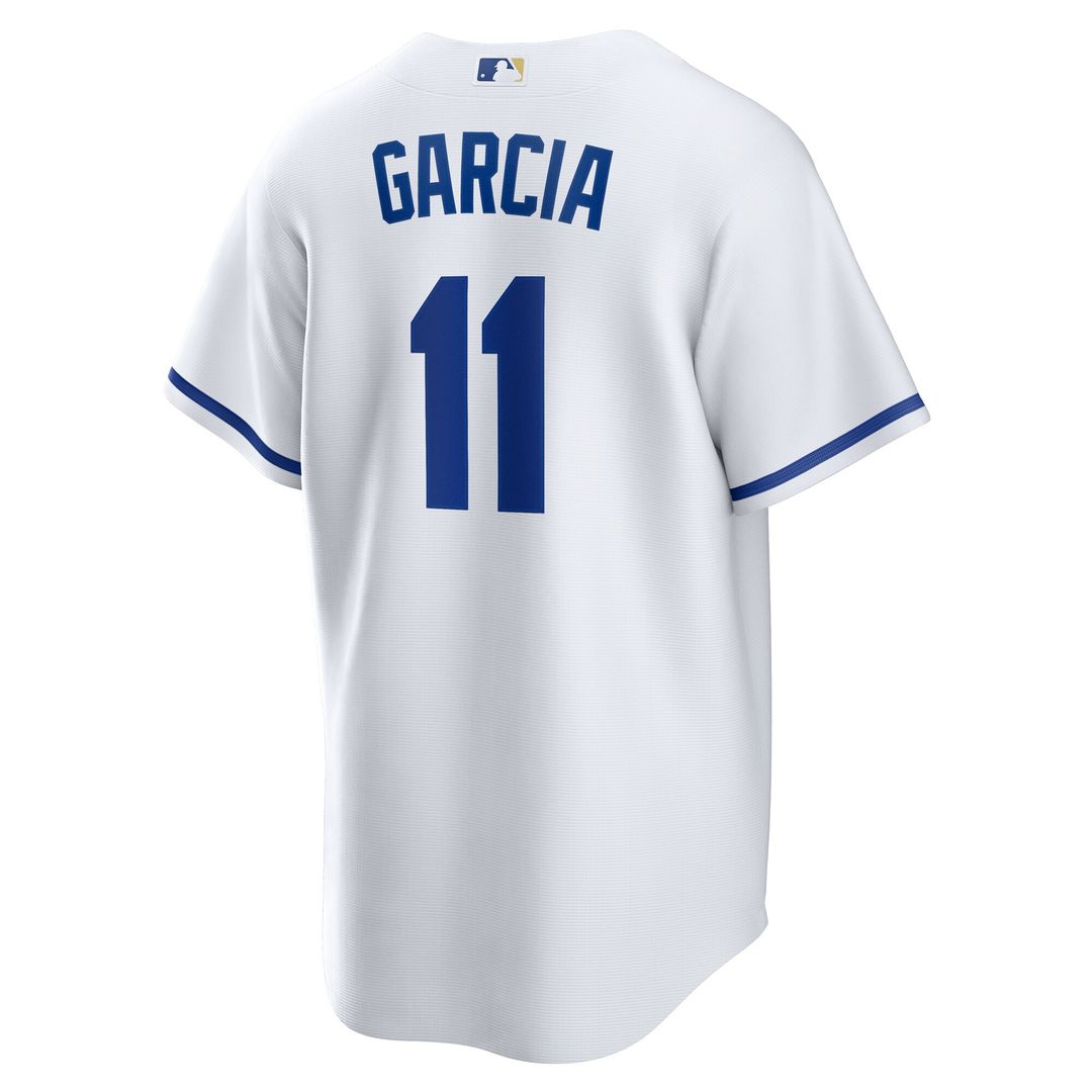 Maikel Garcia Kansas City Royals Nike Home Replica Jersey - White