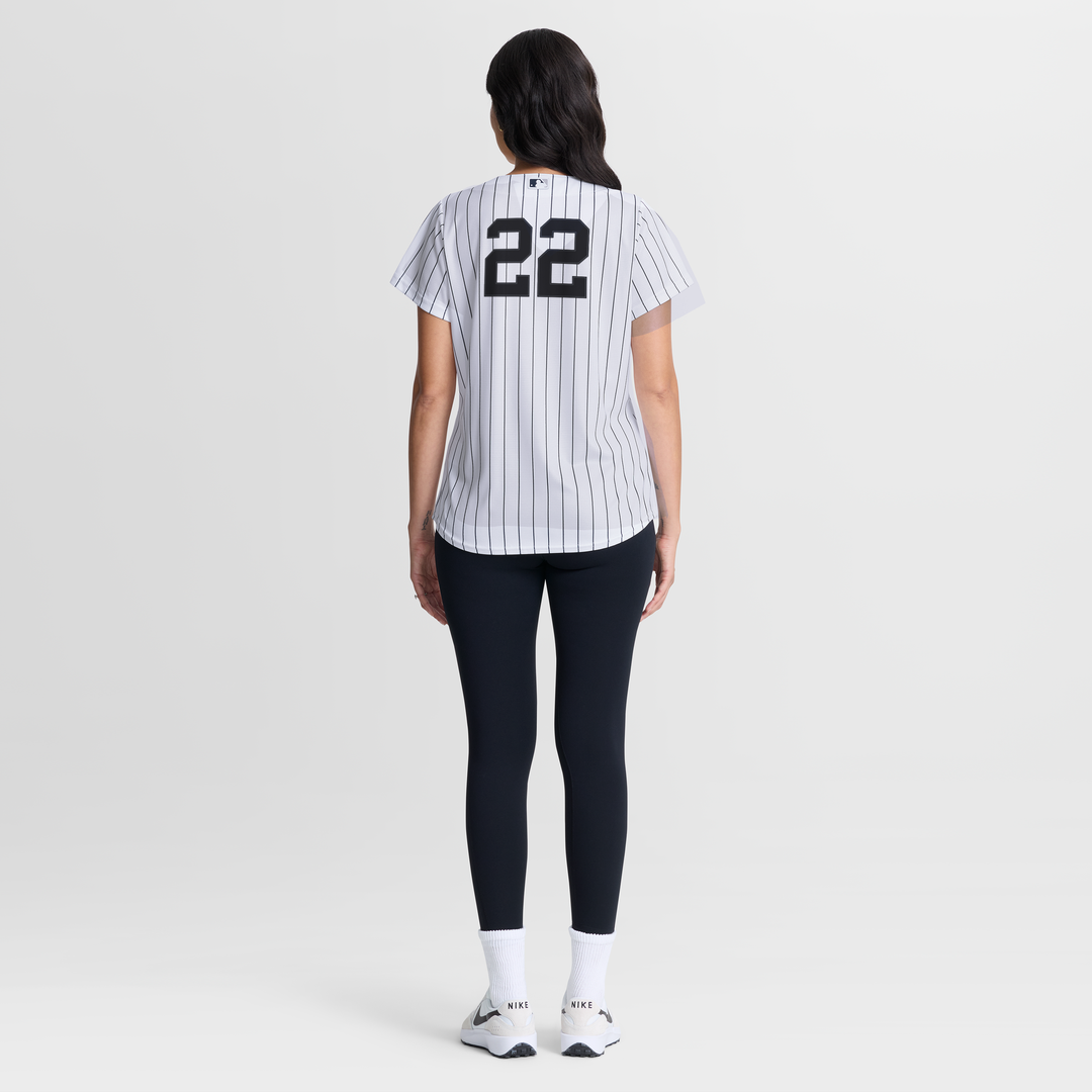 Ben Rice New York Yankees Nike Women's Home Replica Jersey - White