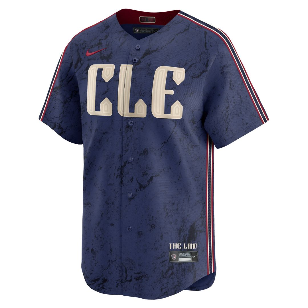 José Ramírez Cleveland Guardians Nike City Connect Limited Player Jersey - Navy