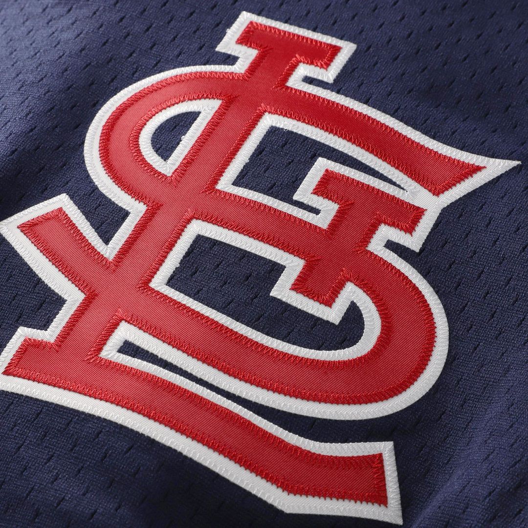 Ozzie Smith St. Louis Cardinals Mitchell & Ness Authentic Batting Practice Jersey - Scarlet