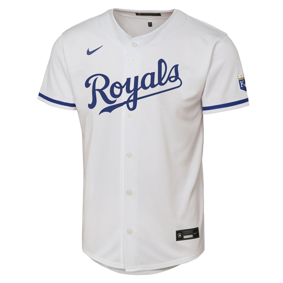 Kansas City Royals Nike Youth Home Stadium Jersey - White
