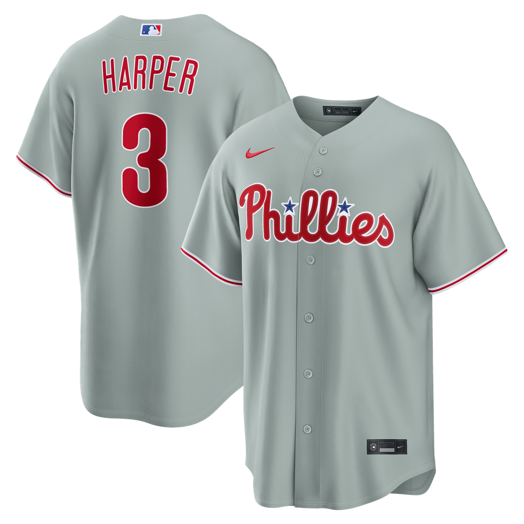 Bryce Harper Philadelphia Phillies Nike Alternate Replica Jersey - Light Blue
