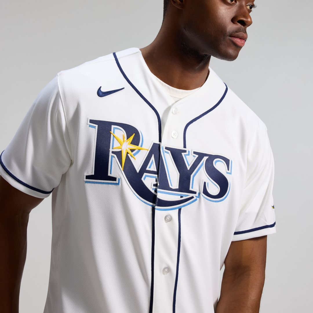 Tampa Bay Rays Nike Home Authentic Jersey - White