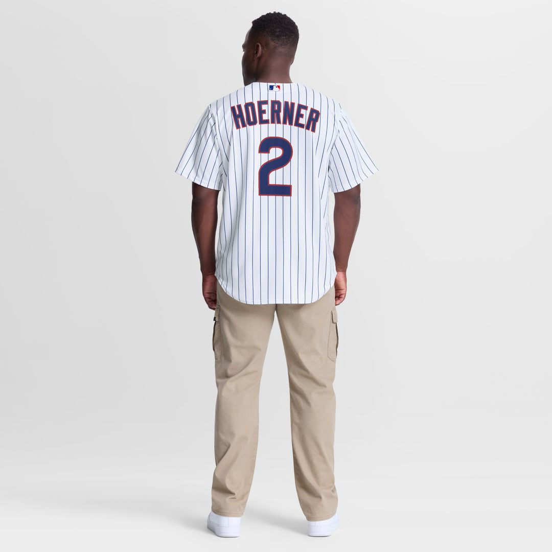 Nico Hoerner Chicago Cubs Nike Home Replica Jersey - White