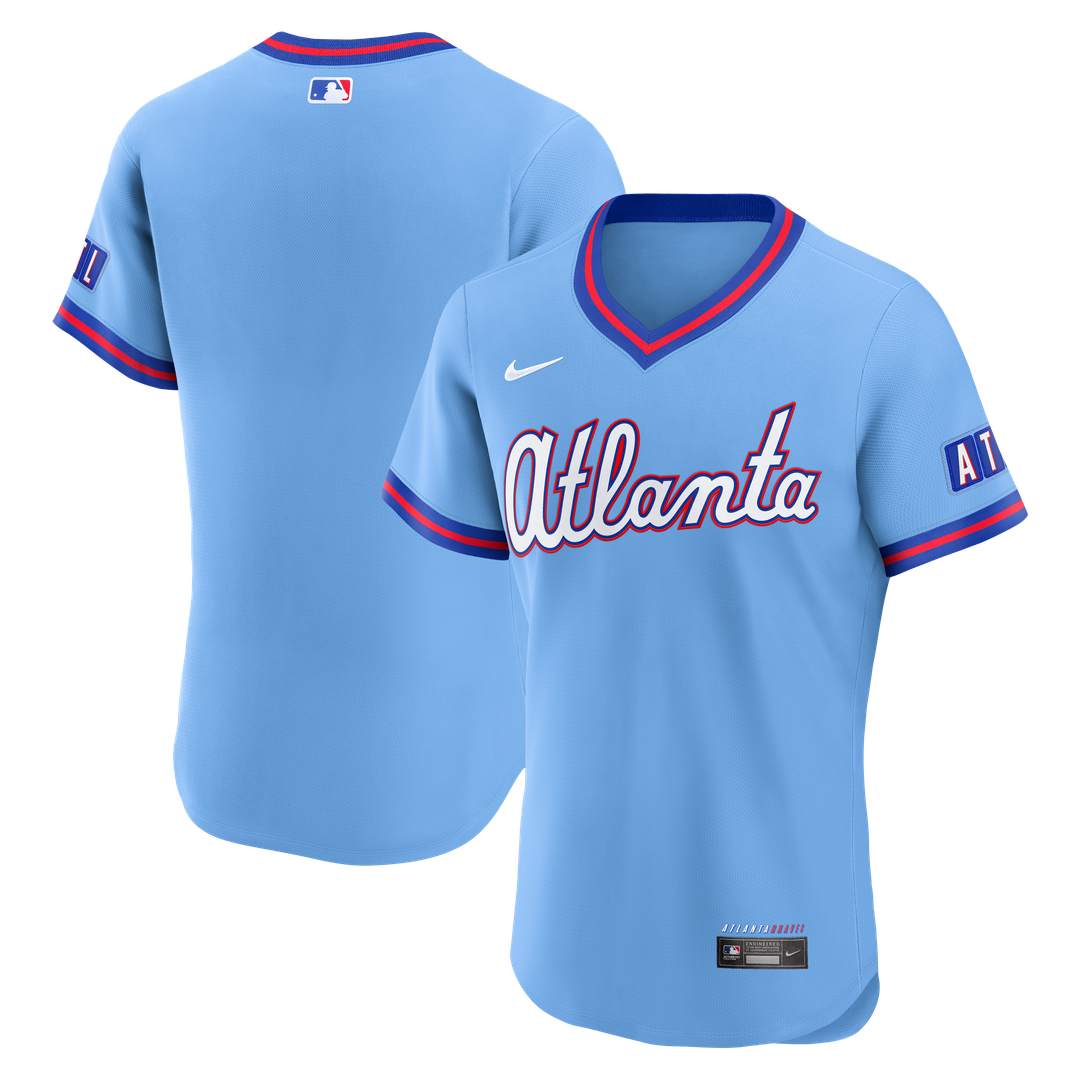 Atlanta Braves Nike 2026 City Connect Authentic Jersey - Powder Blue