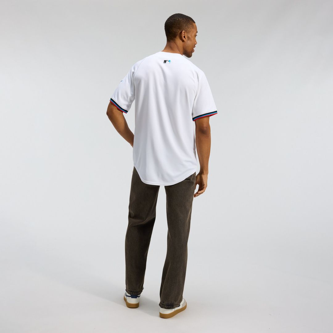 Miami Marlins Nike Home Limited Jersey - White