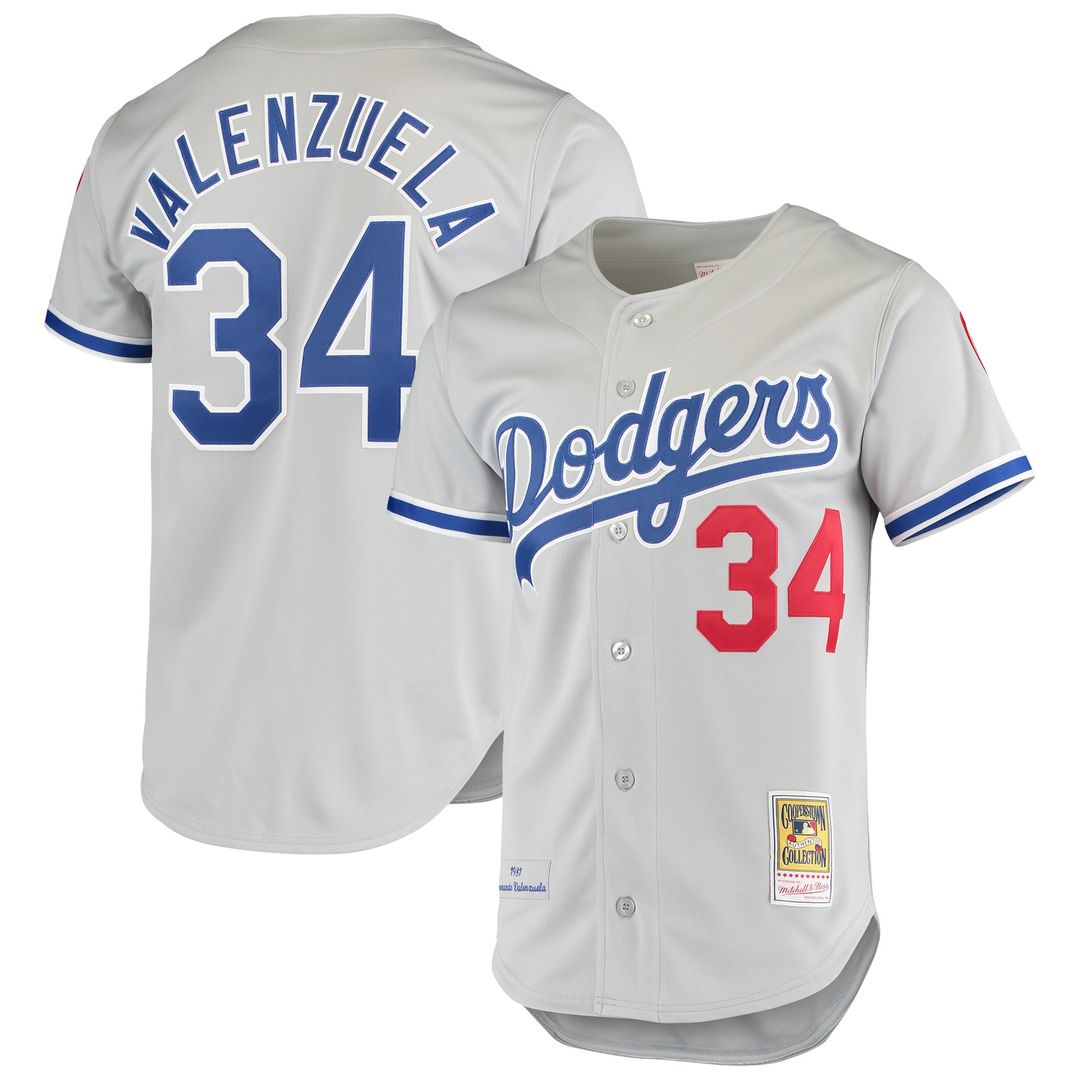 Fernando Valenzuela Los Angeles Dodgers Mitchell & Ness Authentic Jersey - White