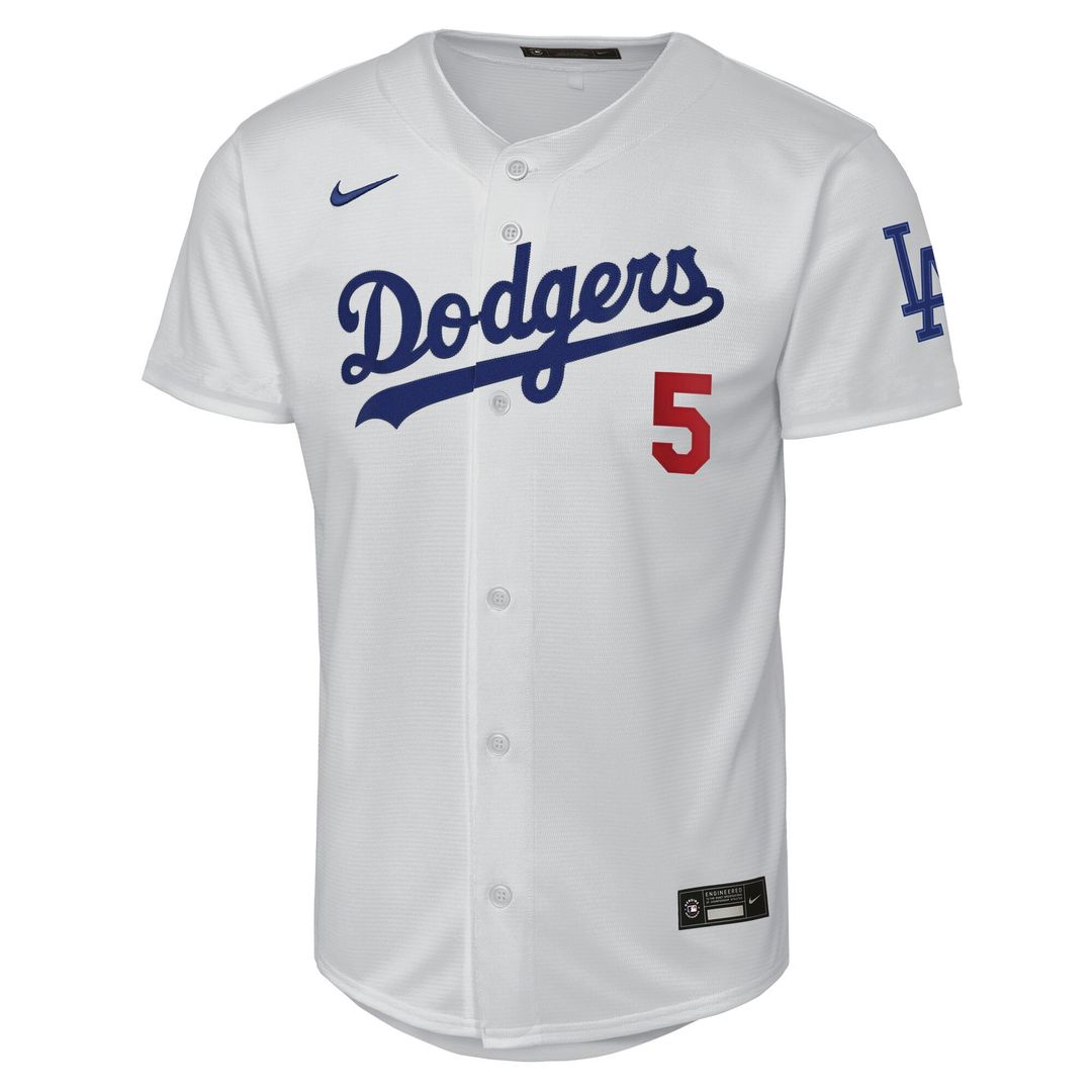 Freddie Freeman Los Angeles Dodgers Nike Youth Home Stadium Jersey - White