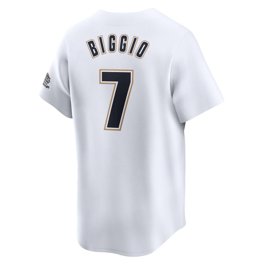 Craig Biggio Houston Astros Nike Throwback Cooperstown Collection Limited Jersey - White