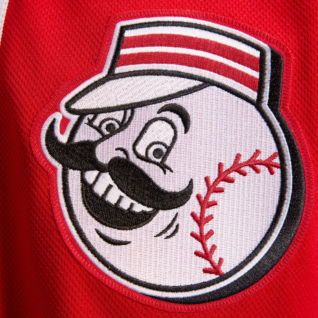 Cincinnati Reds Nike Alternate Authentic Team Logo Jersey - Scarlet