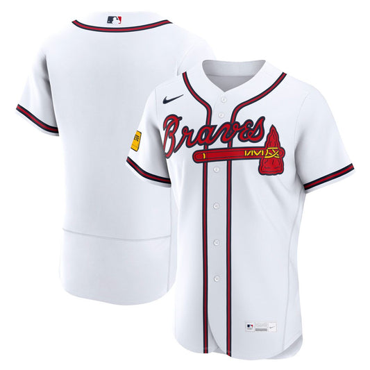 Atlanta Braves Nike Home Authentic Jersey - White