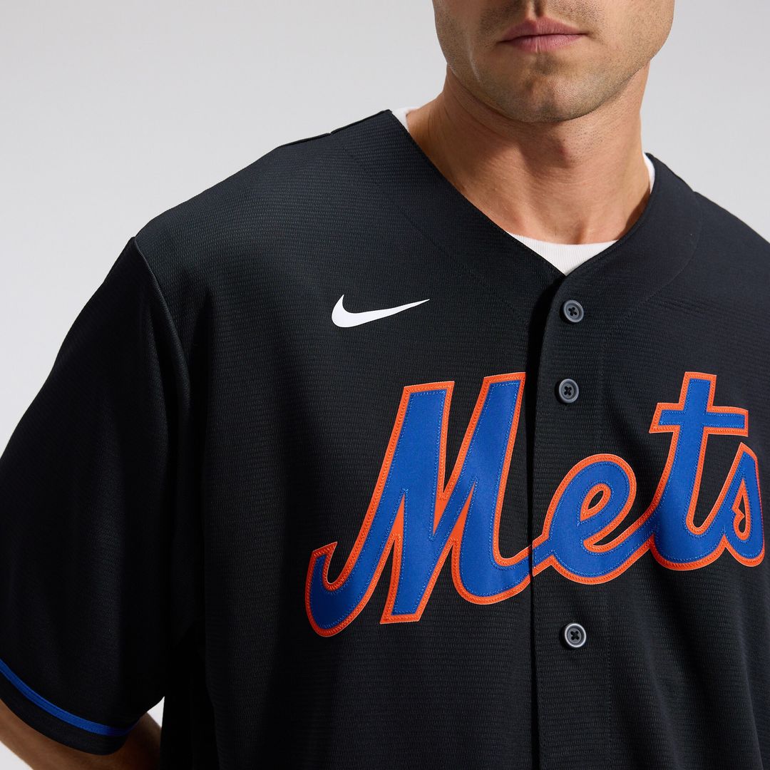 Starling Marte New York Mets Nike Alternate Replica Jersey - Black