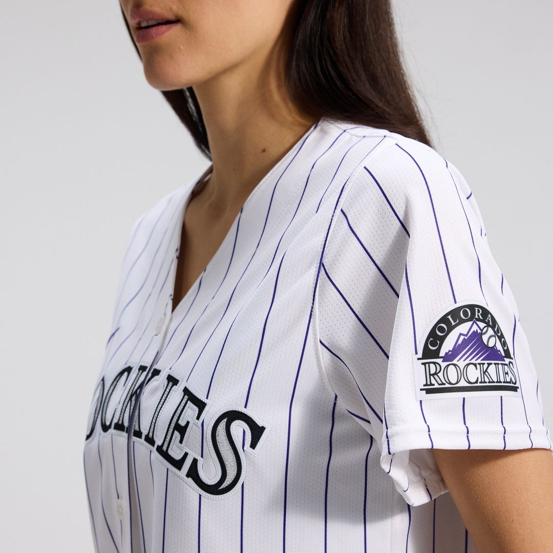 Colorado Rockies Nike Women's Home Limited Jersey - White