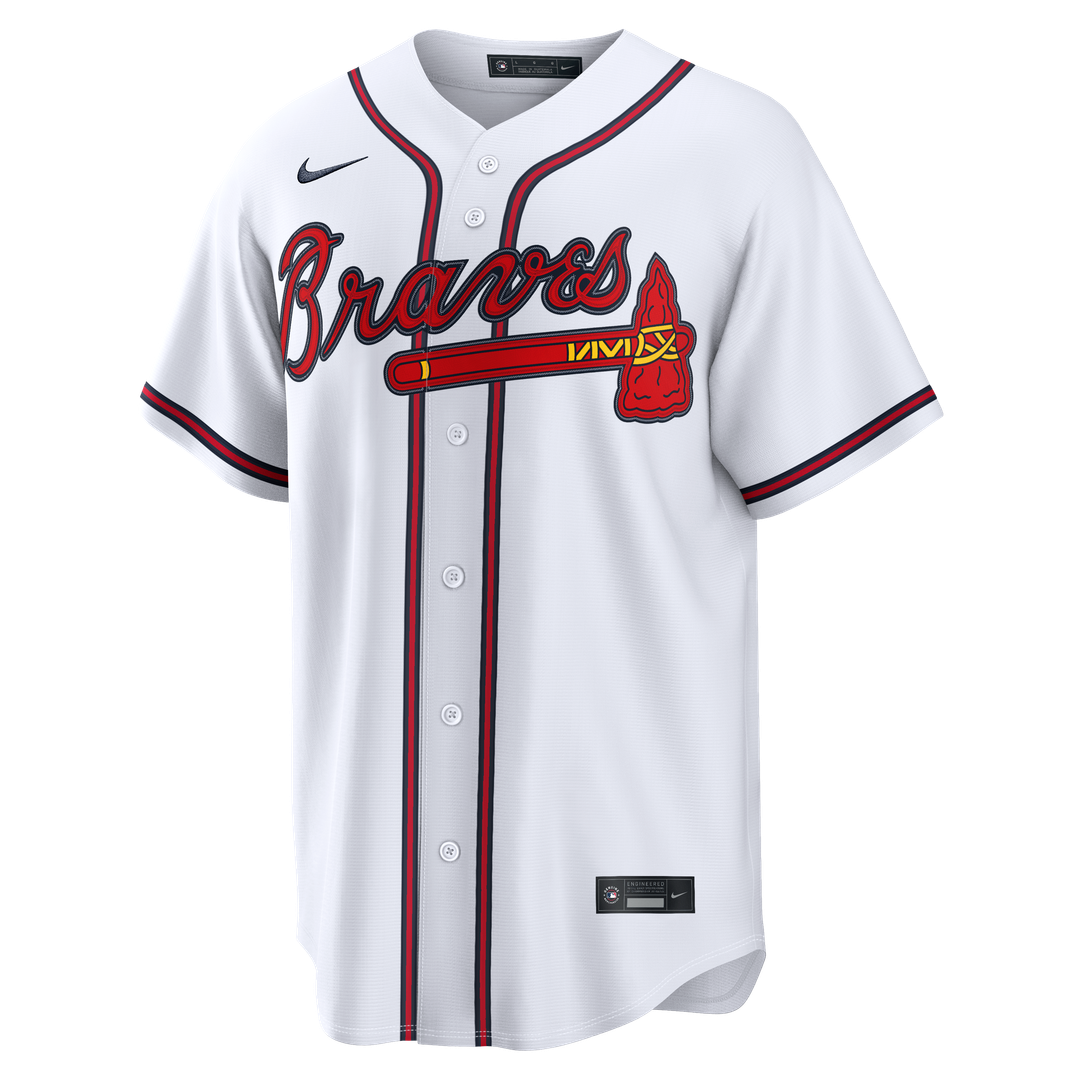 Grant Holmes Atlanta Braves Nike Home Replica Jersey - White