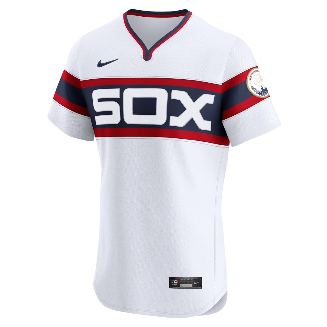 Chicago White Sox Nike Alternate Vapor Premier Elite Patch Jersey - White