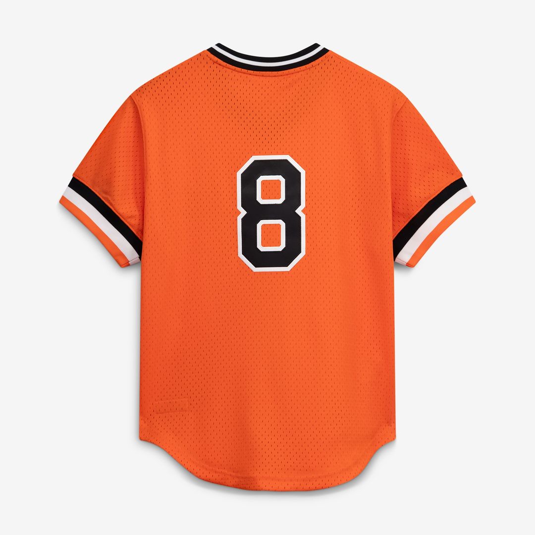 Cal Ripken Jr. Baltimore Orioles Mitchell & Ness Authentic Batting Practice Jersey - White