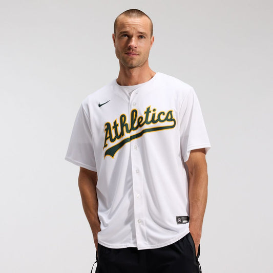 Athletics Nike Home Replica Team Jersey - White