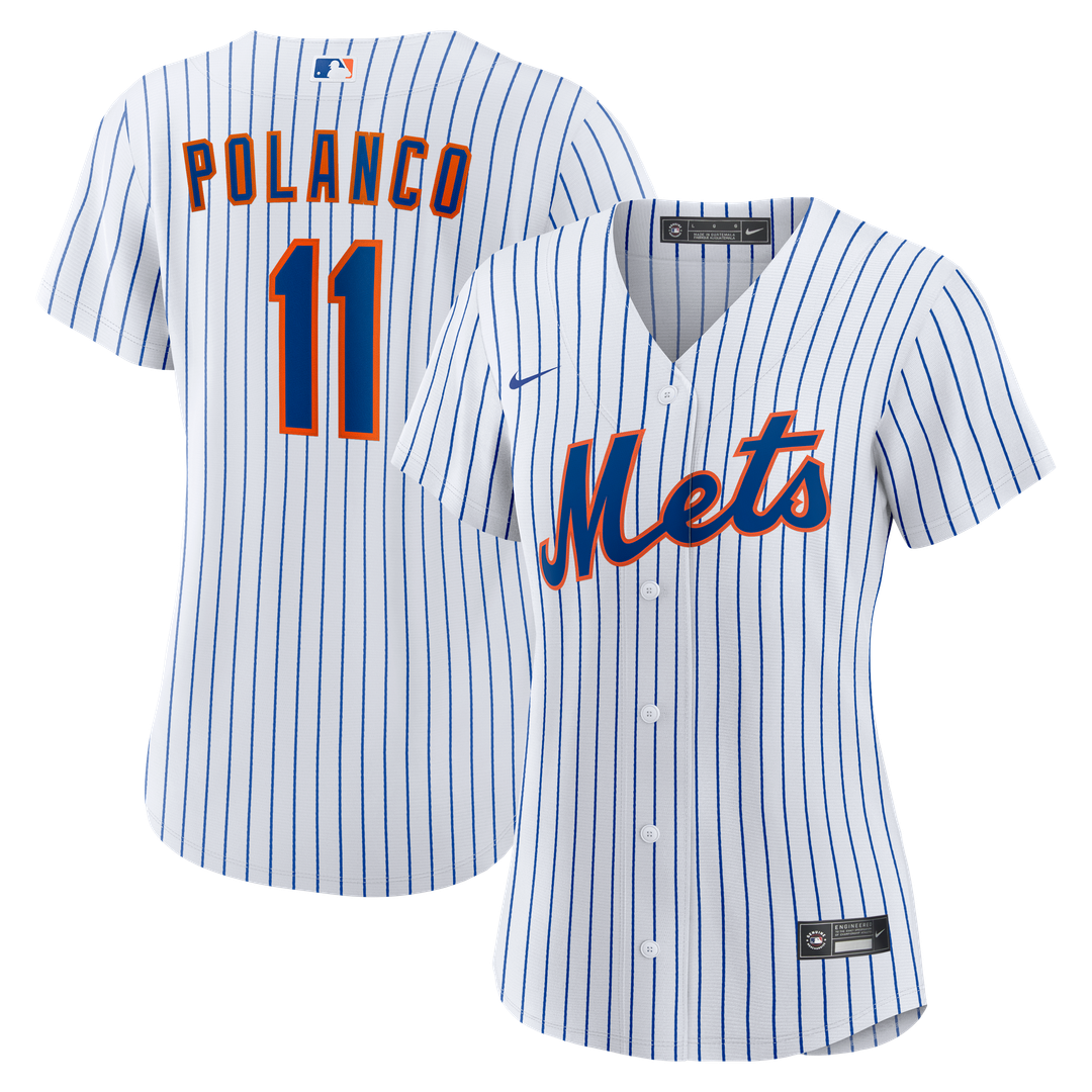 Jorge Polanco New York Mets Nike Women's Home Replica Jersey - White