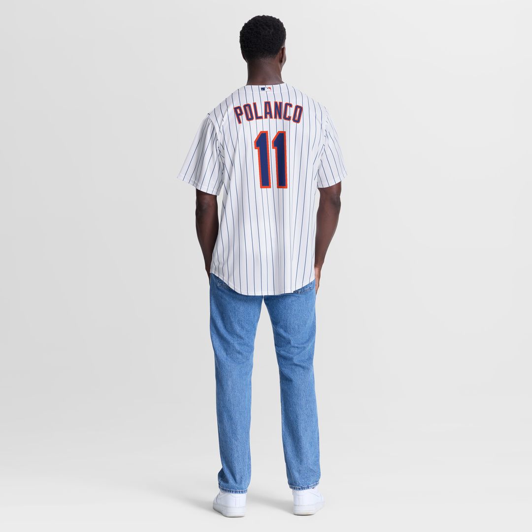 Jorge Polanco New York Mets Nike Home Replica Jersey - White