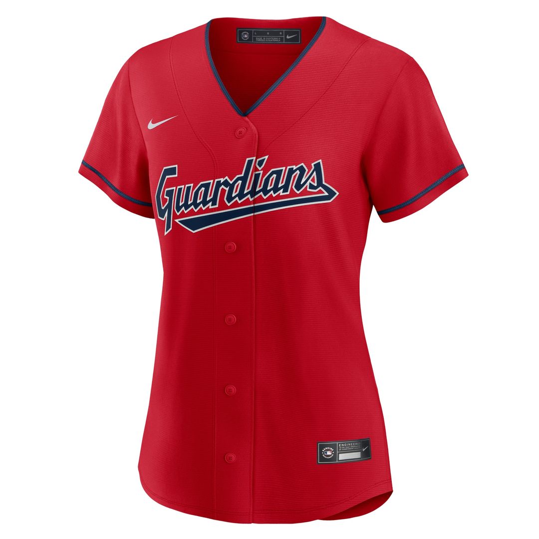 Women's Cleveland Guardians Nike Home Replica Team Jersey - White