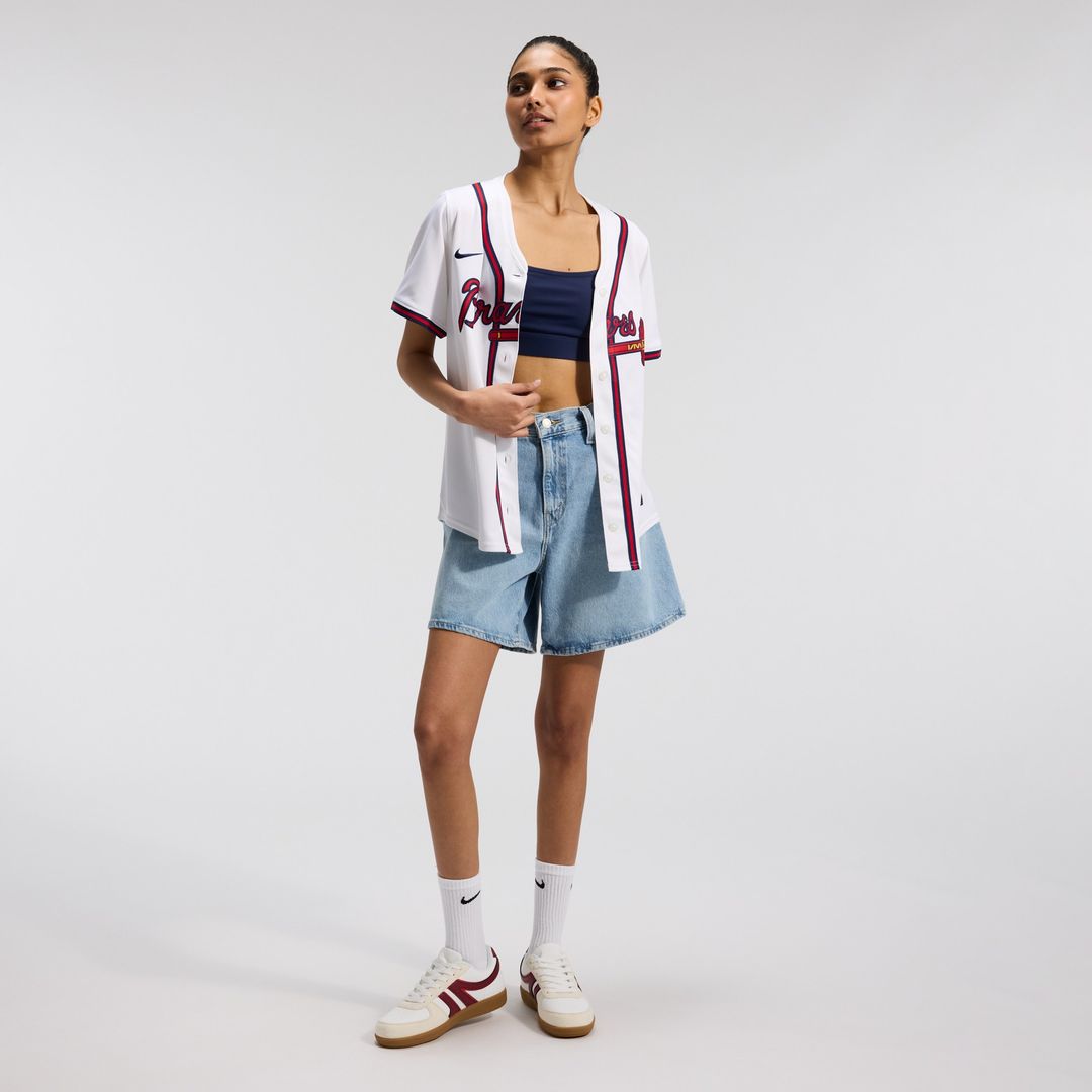 Atlanta Braves Nike Home Women's Limited Jersey - White