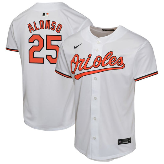 Pete Alonso Baltimore Orioles Nike Youth Game Player Jersey - White