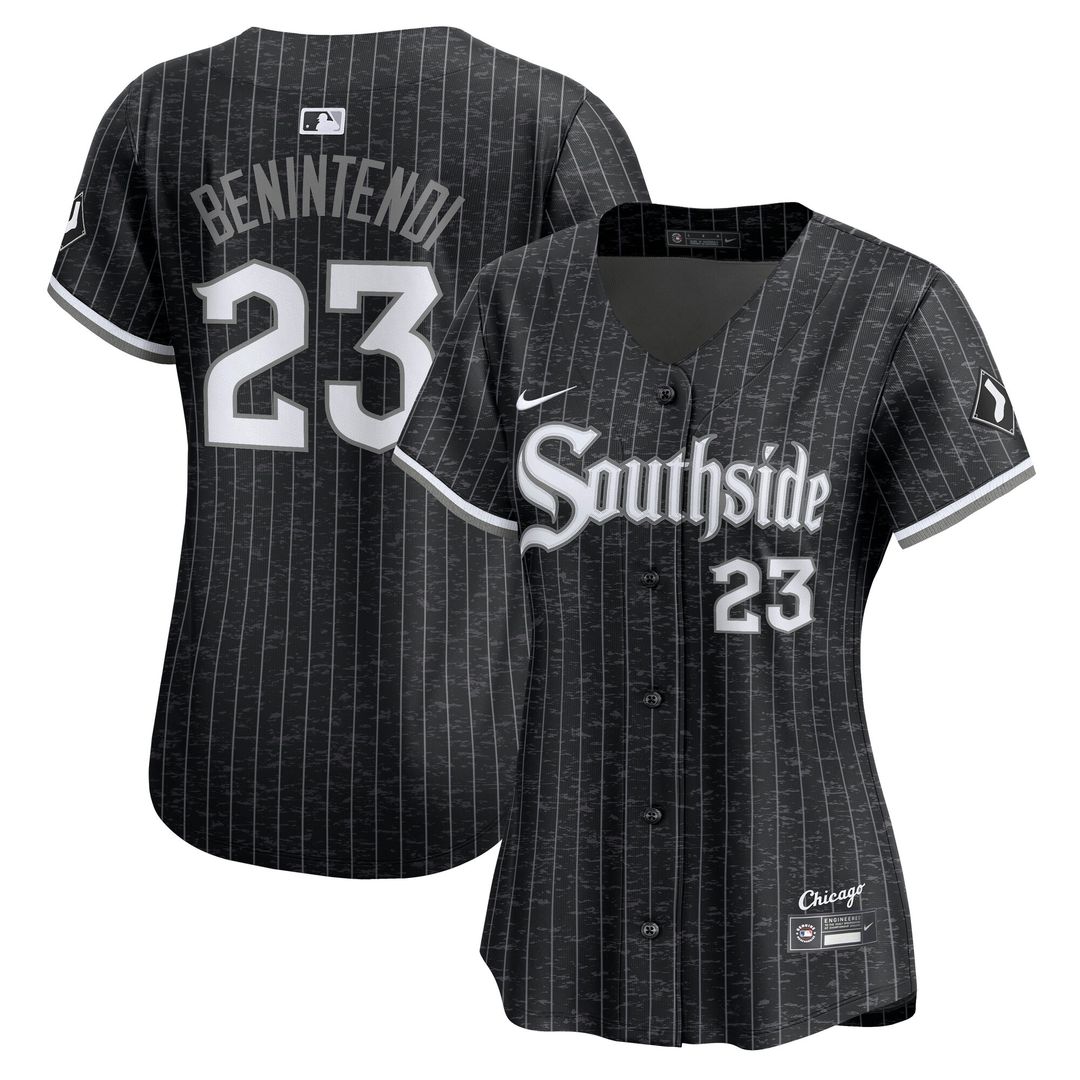 Andrew Benintendi Chicago White Sox Nike Women's City Connect Limited Jersey - Black
