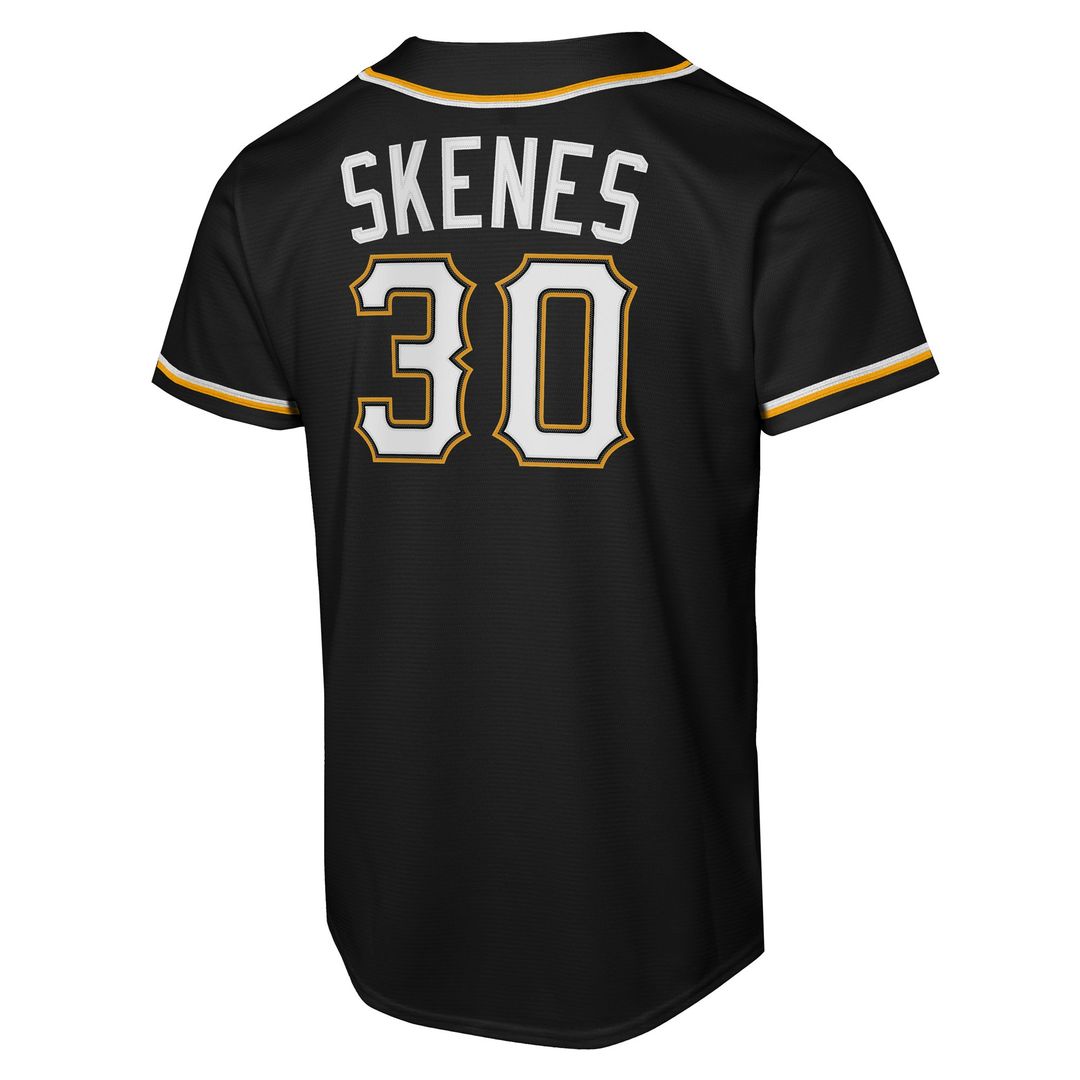 Paul Skenes Pittsburgh Pirates Nike Youth Fashion Replica Player Jersey - Black