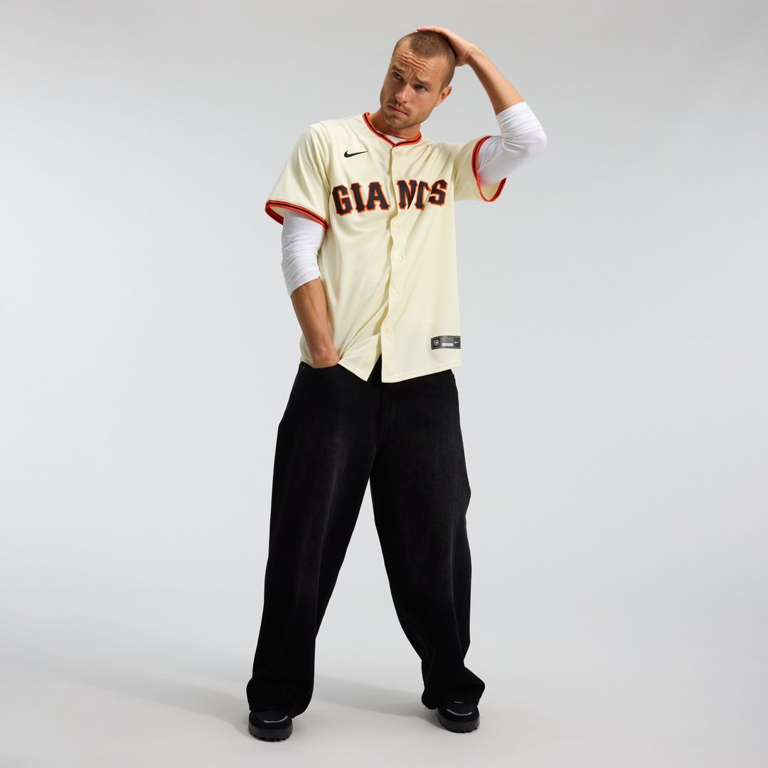 San Francisco Giants Nike Home Limited Jersey - Cream