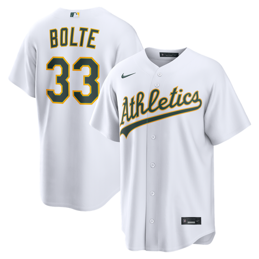 Henry Bolte Athletics Nike Home Replica Jersey - White