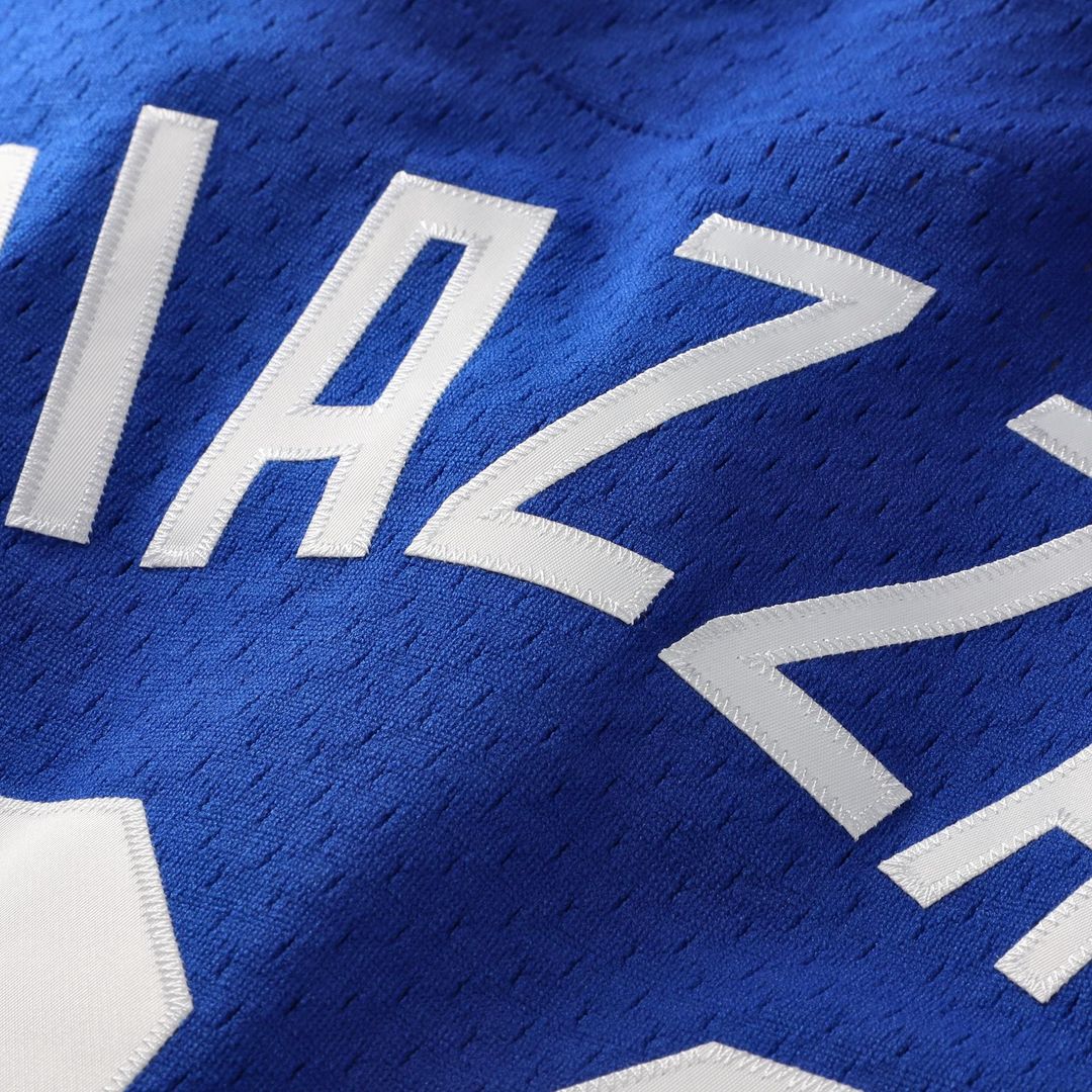 Mike Piazza Los Angeles Dodgers Mitchell & Ness Cooperstown Collection Mesh Batting Practice Button-Up Jersey - Royal