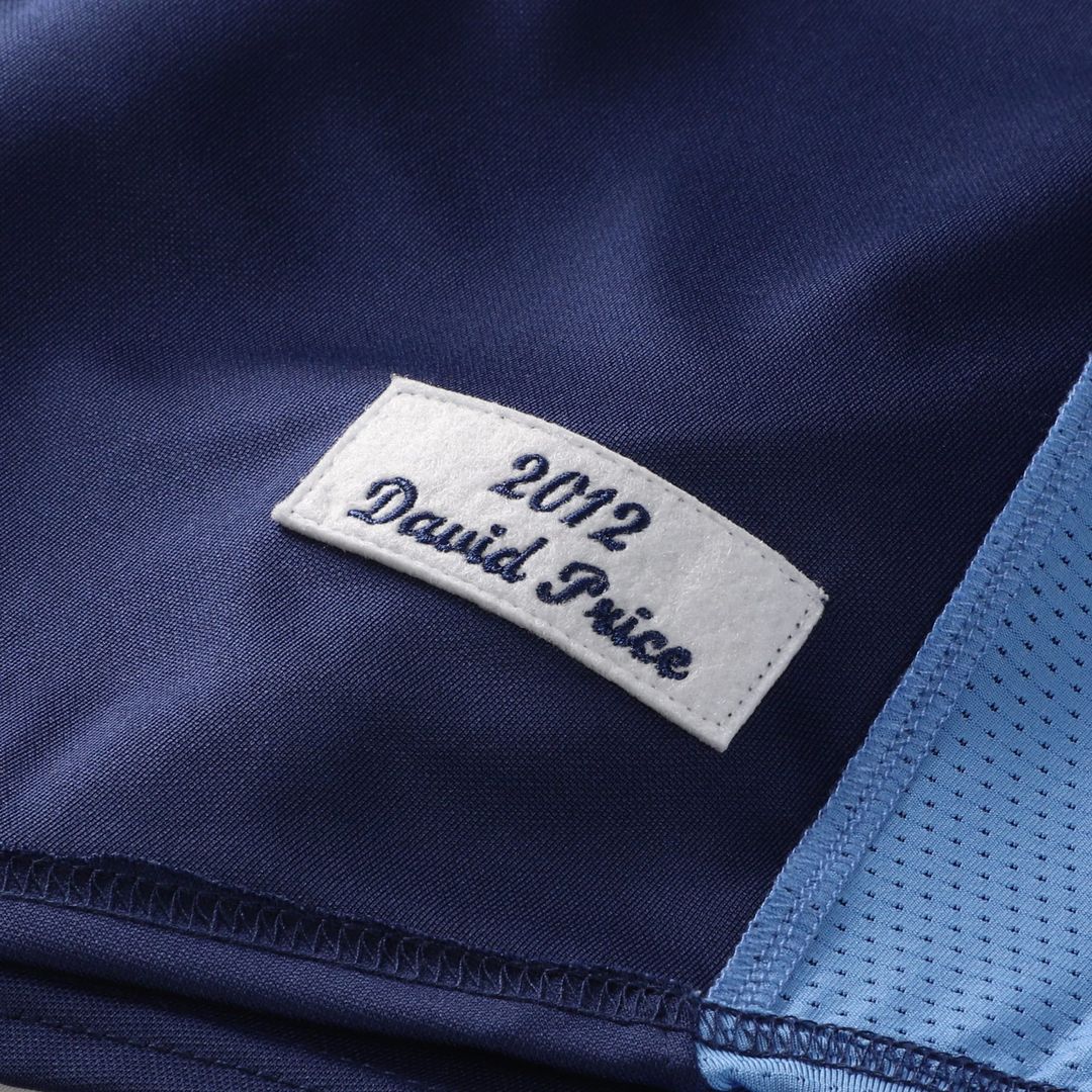 David Price Tampa Bay Rays Mitchell & Ness Authentic Batting Practice Jersey - Blue