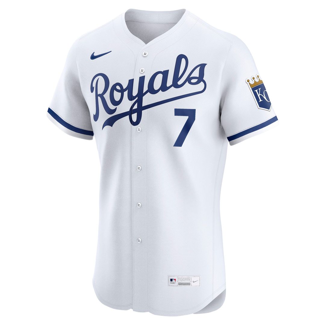 Bobby Witt Jr. Kansas City Royals Nike Alternate 2 Elite Player Jersey - Royal