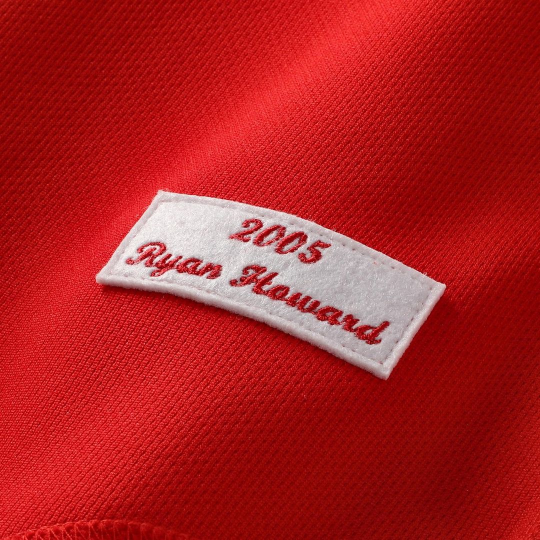 Ryan Howard Philadelphia Phillies Mitchell & Ness Cooperstown Collection Batting Practice Jersey – Red