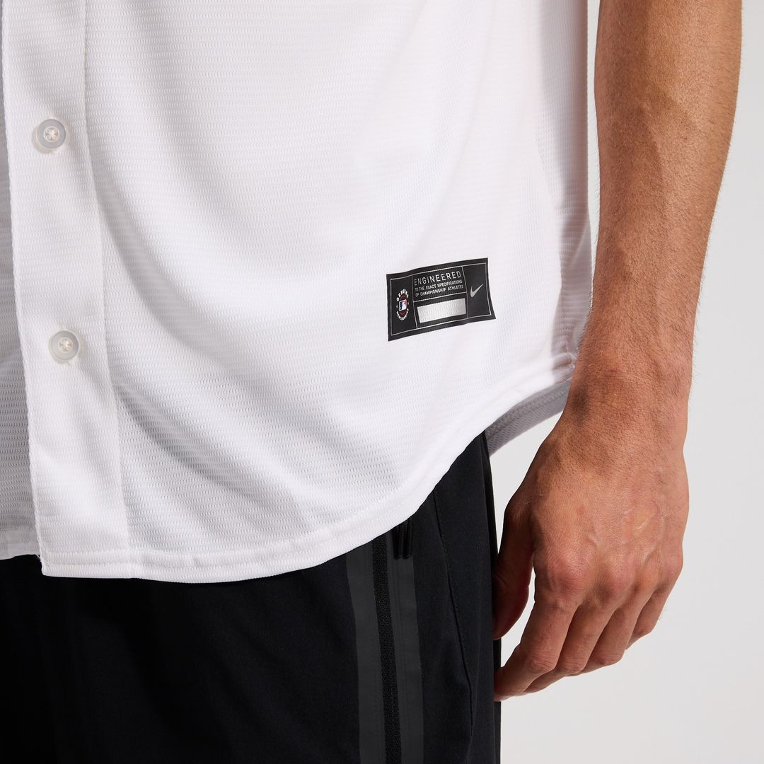 Athletics Nike Home Replica Team Jersey - White