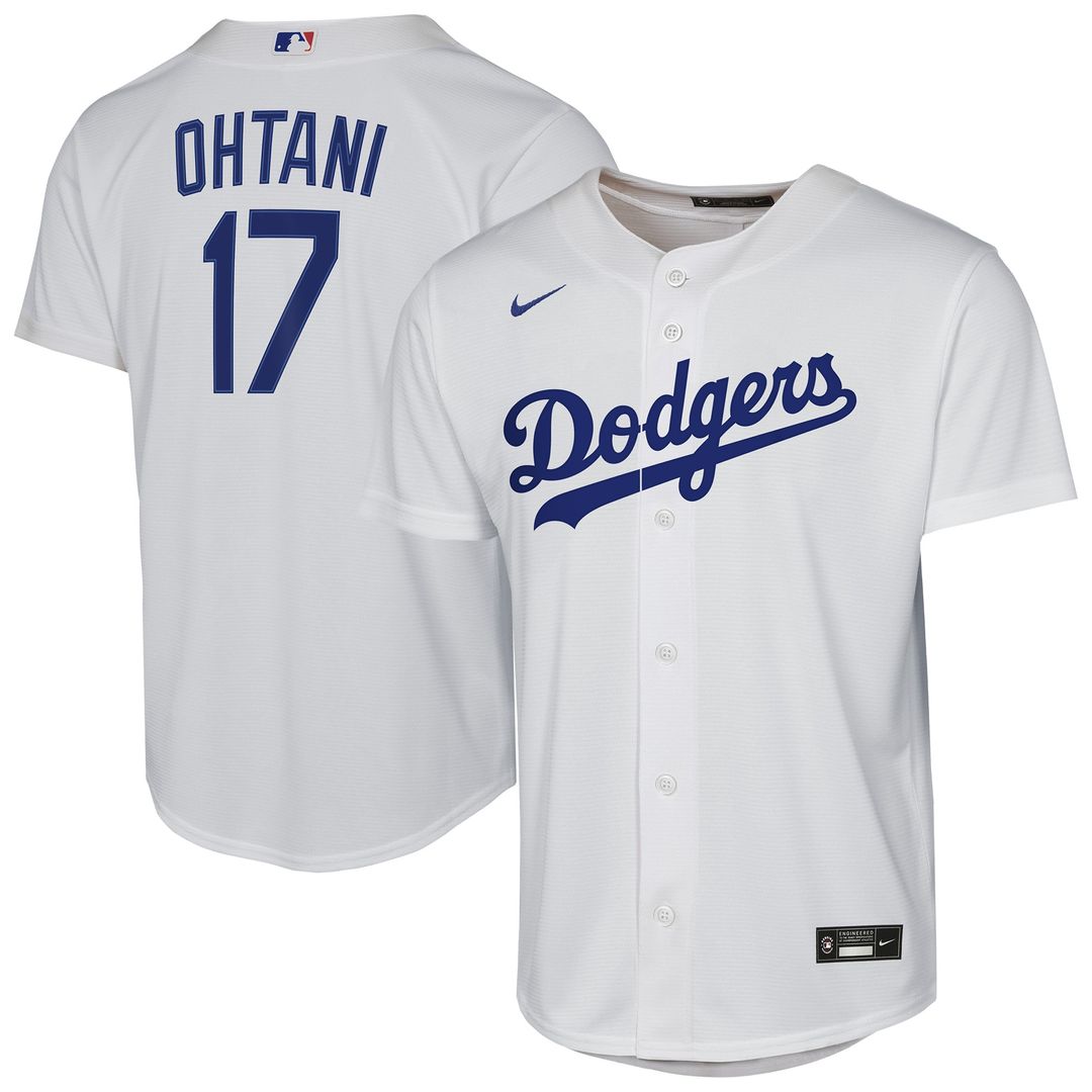 Shohei Ohtani Los Angeles Dodgers Nike Youth Home Replica Player Jersey - White